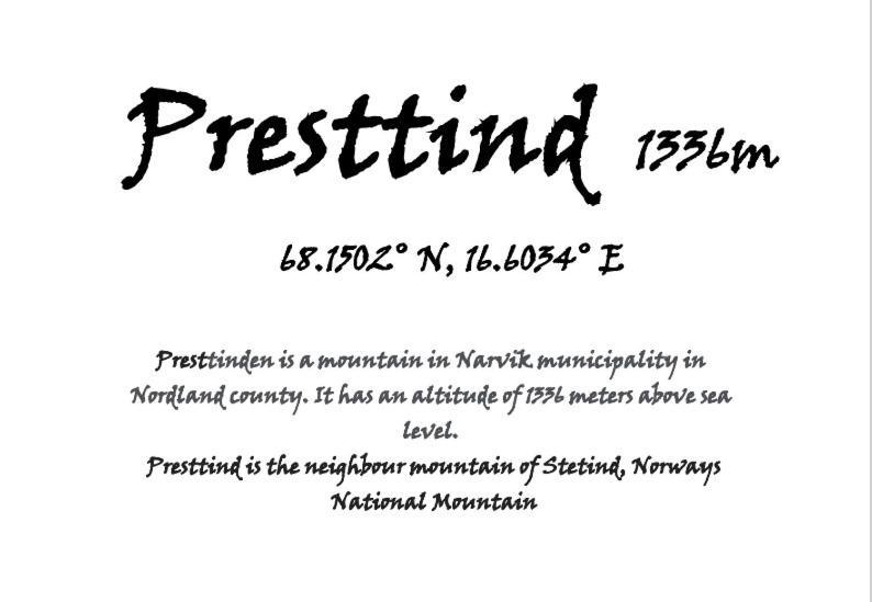 Presttind - Studio Apartment With Free Parking Narvik Dış mekan fotoğraf